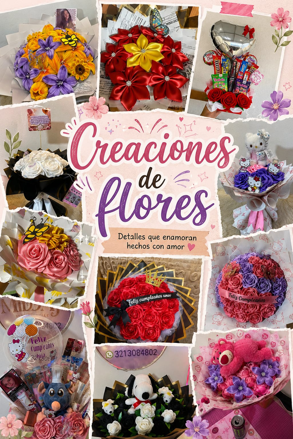 Taller práctico de floristería
